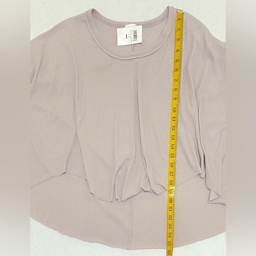 By Together Womens M Gray Ribbed Top Boho Fall Y2K Festival Streetwear Utility - Picture 12 of 15